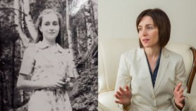 FOTO // Maia Sandu își sărbătorește ziua de naștere. Imagini din copilăria președintei